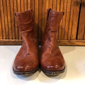FRYE Leather Slouch Boots - Size 8